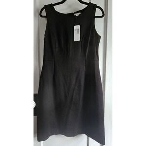 NWT CHICO'S‎ woman Sz 1  solid ZAHRA sleeveless black stretchy dress